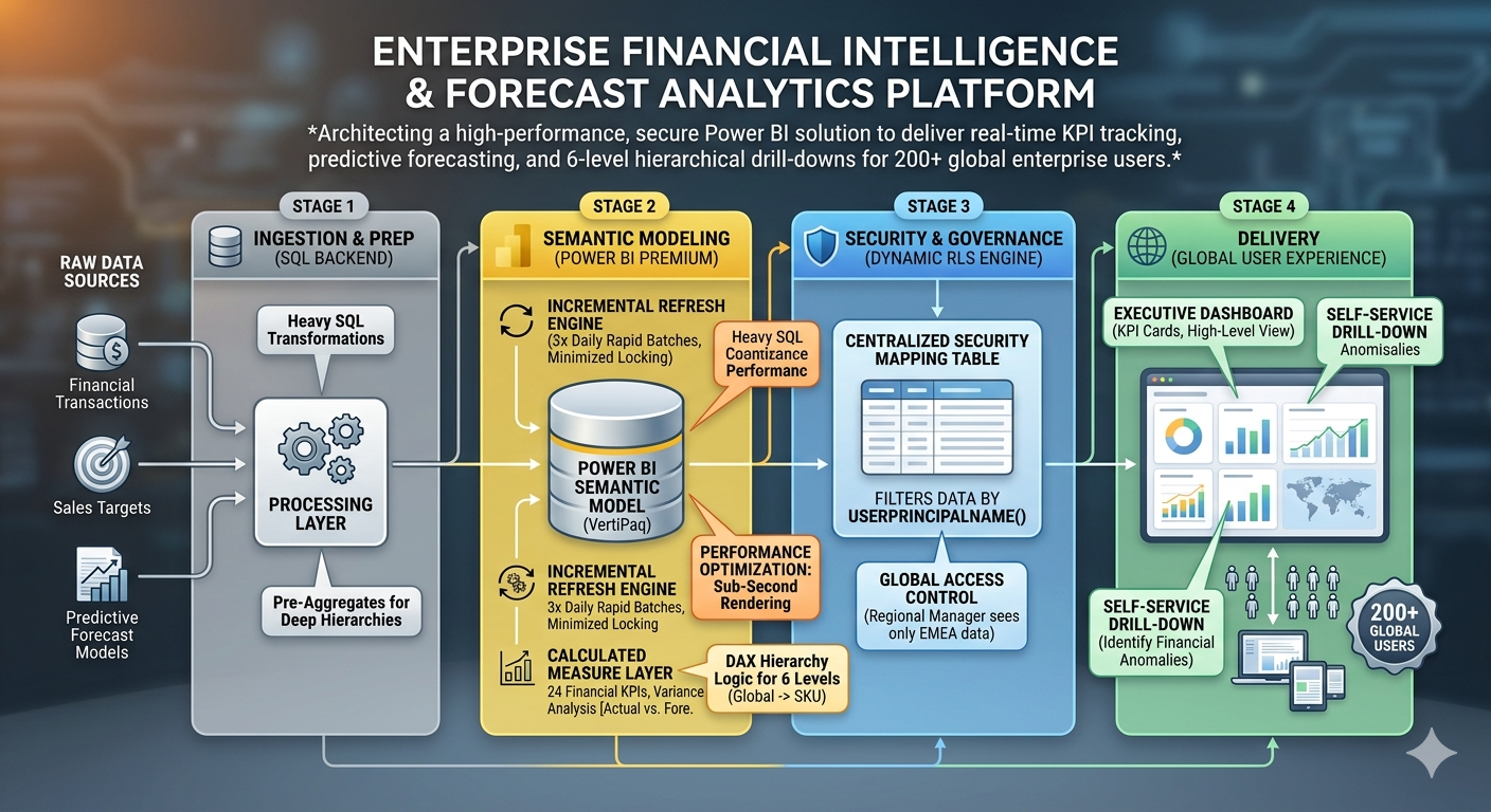 Enterprise Financial Intelligence Dashboard