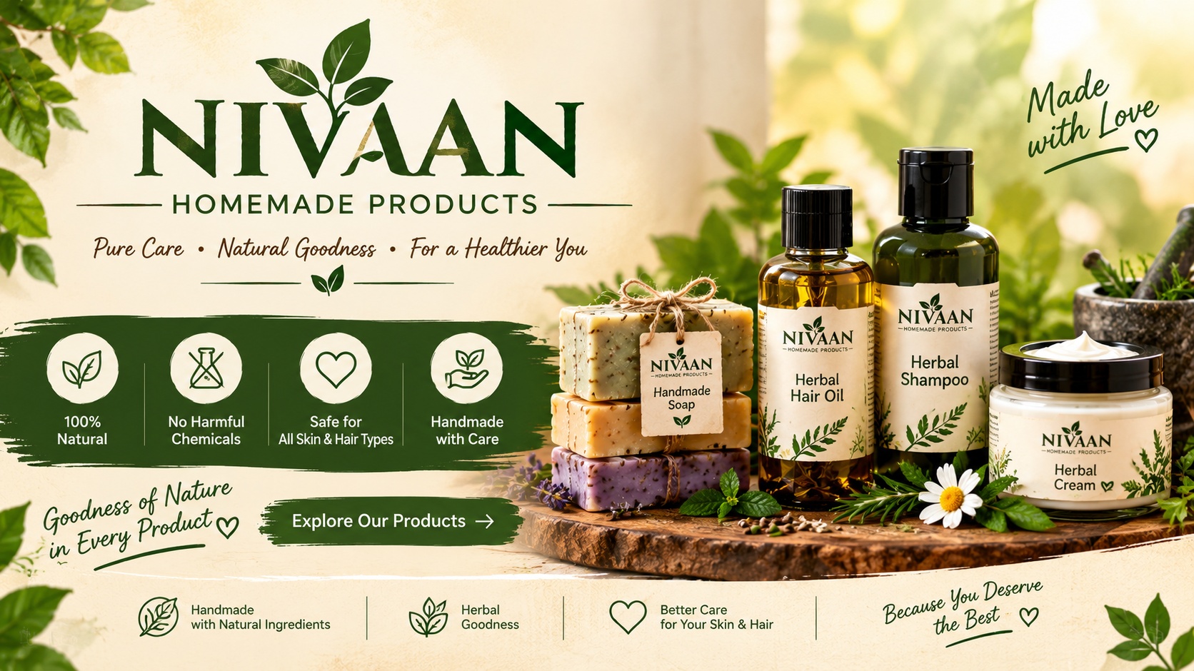 NIVAAN HOMEMADE PRODUCTS